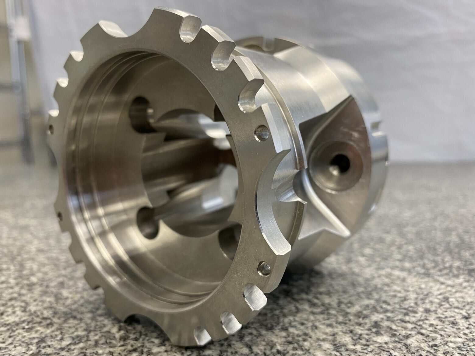 machine part obtained by cnc processing