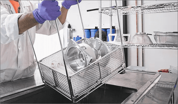 cleaning of metal products